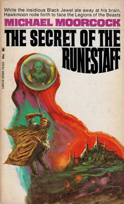 <b><I>  The Secret Of The Runestaff</I></b>, 1969, Lancer p/b